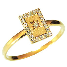 リング ダイヤモンド 0.11ct k18 ダイヤモンドリング 指輪 4月誕生石 送料無料 人気 おすすめ カジュアル トレンド 父の日 プレゼント ギフト 自分買い