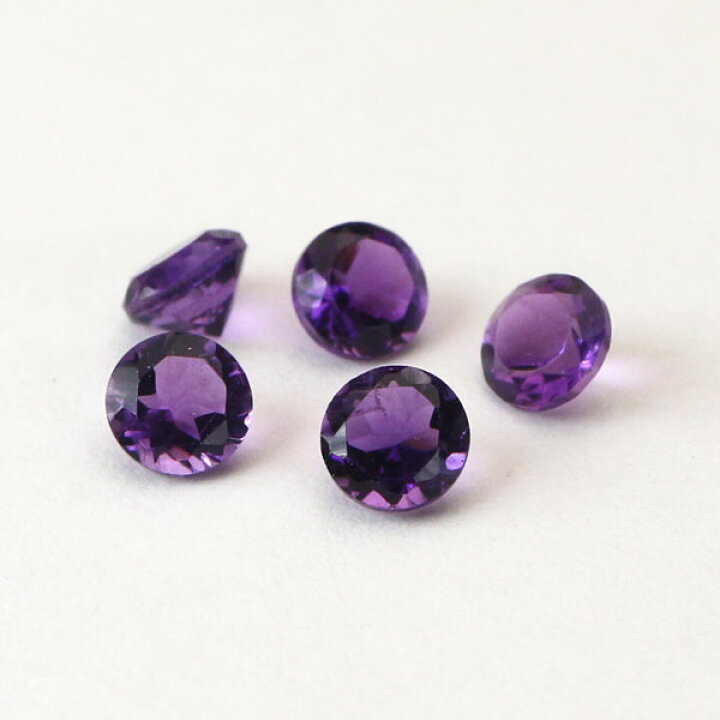 楽天市場】アメジスト 天然アメジスト ルース 宝石 ストーン ラウンド  