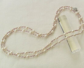 パール ネックレス 真珠ネックレス ロングネックレス 約120cm 淡水真珠 パールロングネックレス レディース カジュアル 普段使い フォーマル 送料無料 トレンド 父の日 プレゼント ギフト 自分買い