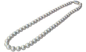 パール ネックレス 真珠 ネックレス パールネックレス 真珠ネックレス あこや アコヤ 本真珠 ナチュラル 7mm-7.5mm 送料無料 冠婚葬祭 葬儀 フォーマル カジュアル プレゼント ギフト ジュエリ