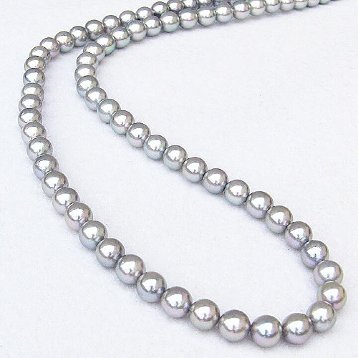 楽天市場】ネックレス ロングネックレス 真珠 パール あこや本真珠6.5  