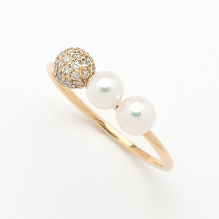 楽天市場】【10%OFF】パール リング 本真珠 あこや アコヤ 4-4.5mm 