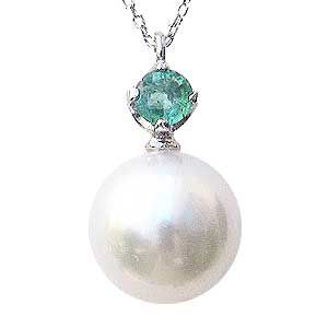 ネックレス ペンダント エメラルド 本真珠の人気商品・通販・価格比較 