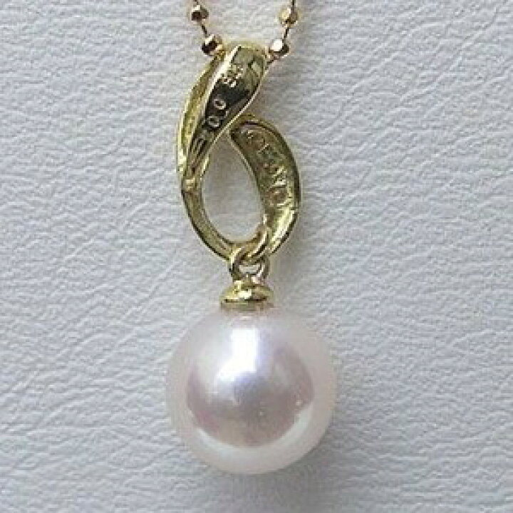 楽天市場】【20%OFF 6/3 20:00より】k18 パール ペンダントトップ 18k 