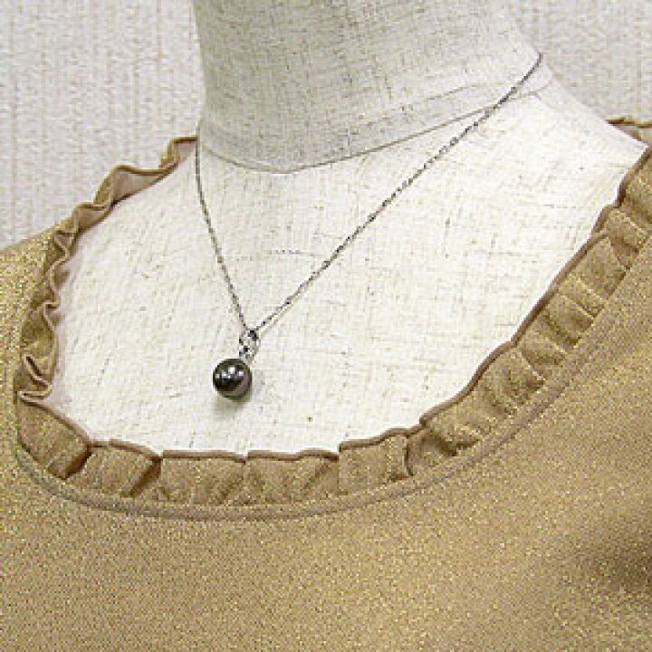 楽天市場】【10%OFF】タヒチ黒蝶真珠 パールペンダントトップ（ヘッド 