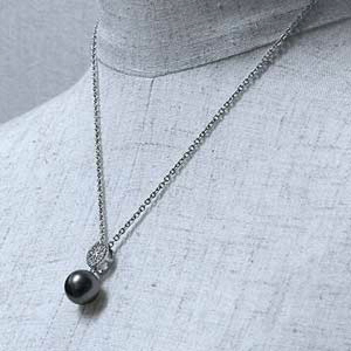 楽天市場】【ポイント10倍 2/25まで】ペンダント トップ ヘッド 黒真珠 