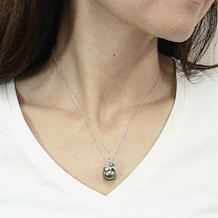 楽天市場】【10%OFF】黒真珠 ペンダントトップ ブラック パール 