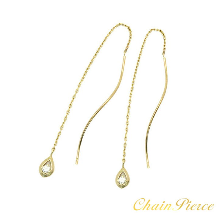 楽天市場】【10%OFF】ピアス ダイヤモンドピアス ウェーブピアス 