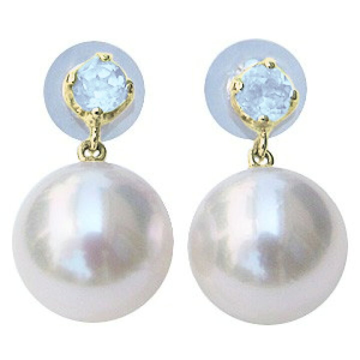 楽天市場】パール ピアス 18金 18k 18k 普段使い あこや本真珠 8.5mm 