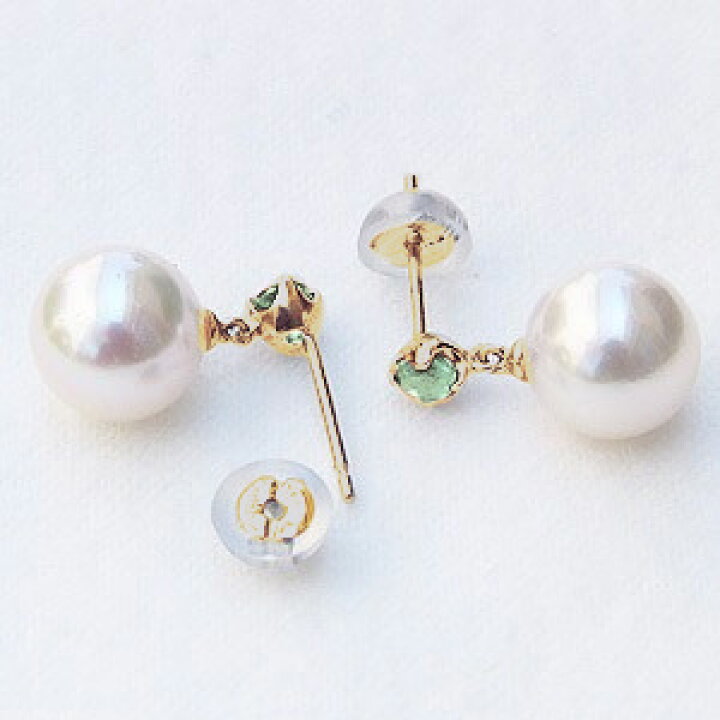 楽天市場】【ポイント10倍 10/11 9:59まで】パール ピアス 18金 18k