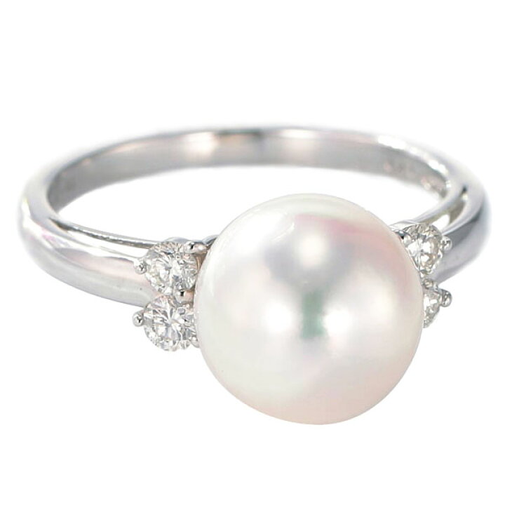 楽天市場】【ポイント10倍中】パールリング 真珠リング 真珠リング  