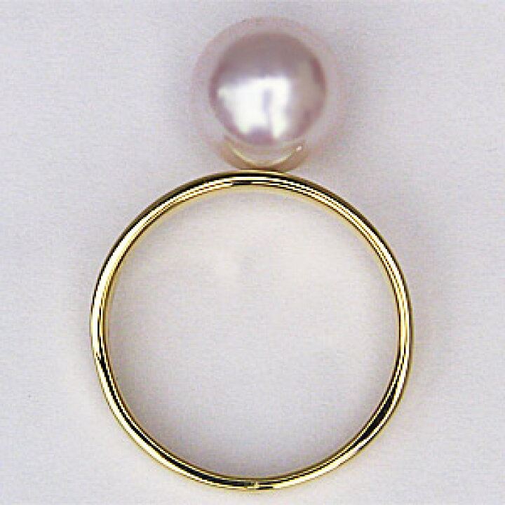 楽天市場】【10%OFF】パール リング k18 18k 18金 真珠 レディース 
