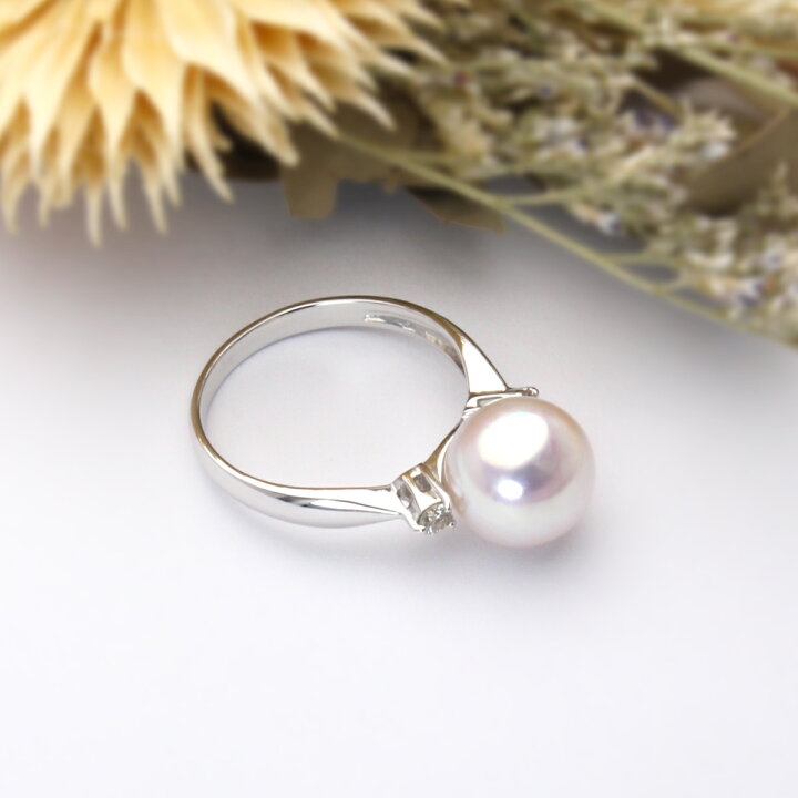 楽天市場】【ポイント10倍 2/4 20時より】パール リング 真珠指輪 オーロラ天女花珠真珠 本真珠 あこや アコヤ 9mm ダイヤモンド シルバー  鑑別書付 冠婚葬祭 送料無料 フォーマル カジュアル プレゼント ギフト ジュエリー 福袋 バレンタイン : パールジュエリー専門店 ... 9mm天女アコヤパール free size リング シルバー