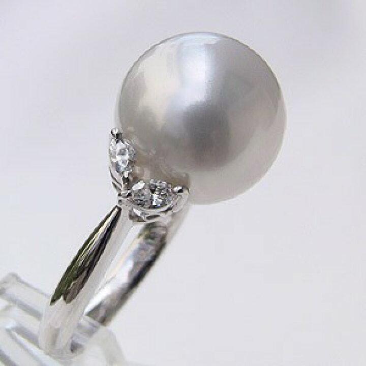 楽天市場】【10%OFF 1/14 23:59まで】パールリング 真珠リング 南洋白  