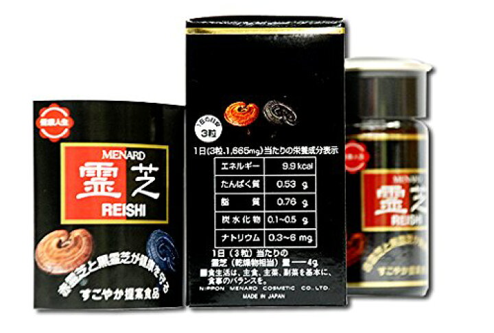楽天市場】メナード 霊芝 REISHI [マンネンタケ] (100粒入) : 神華 