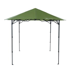 MOON LENCE タープテント ワンタッチ 2m 2段階調節 ワンタッチテント 組立て簡単 UVカット 日よけ スチール テント タープ キャンプ アウトドア レジャー用品 グリーン