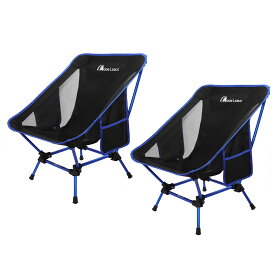 MOON LENCE アウトドアチェア ローチェア 2way より安定 キャンプ椅子 グランドチェア キャンプチェア 軽量 折りたたみ コンパクト ハイキング お釣り 登山 耐荷重150kg ロータイプ
