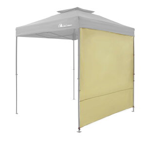 YOYOSTAR サイドシート 横幕 タープテント2m専用 サイドシート1枚 イエロー