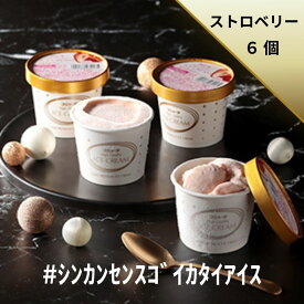 #シンカンセンスゴイカタイアイス（ストロベリー・クッキー入り） 6個入り 送料無料 アイス アイスクリーム 夏 ギフト 内祝い プレゼント 土産 お取り寄せ スイーツ 新幹線 スジャータ 苺 いちご ストロベリー クッキー 暑中 残暑 見舞い