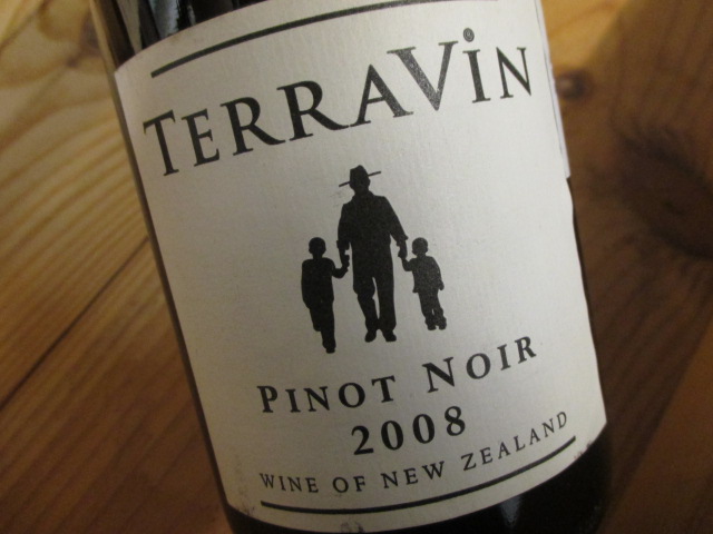 ピノ ノワール 2008 赤 最適な材料 TERRAVIN Pinot 2022新作モデル Noir テラヴァン