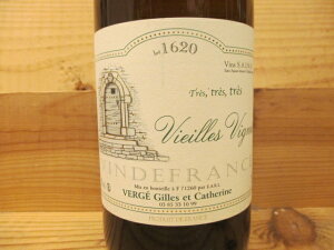 i`C LFEgEBGCEB[j 1620 () WEGEJg[kEFWF@Cuvee Tres Vieilles Vignes lot.1620 Gilles et Catherine Verge