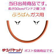 【即日発送】ガスホース プロパン用 内径9.5mm×0.5m LPガス用ゴム管 カット販売 バンド2個付 ゴムホース…