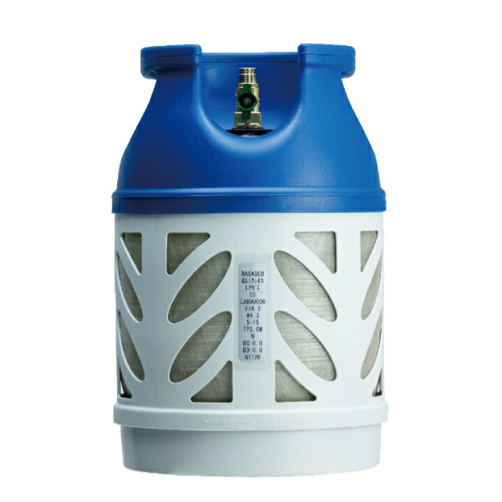 楽天市場】FRP製 LPガス容器【プラコンポ】 7.5kg【空容器】中国工業  
