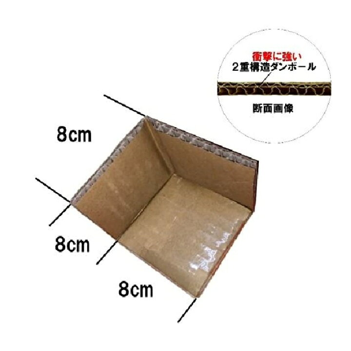 楽天市場 受注生産商品 角あて 緩衝材 ダンボール クッション材 8cm角 1080枚 シンキオリジナル コーナー シンキ