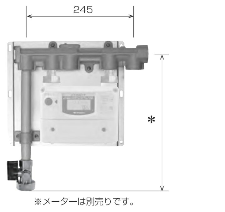 楽天市場】ITO MRユニット MR-1315A(BN)（メーター接続スパン130mm 日 