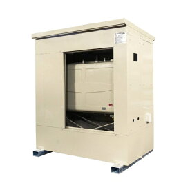 【ホクエイ】HTH-1015（耐震強化1.5G）1000L用 タンクハウス 組み立て式タンク収納庫 オイルタンク庫 np