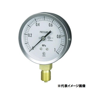 �y����v��z���͌v ��75×G3/8-0.4Mpa GS51-131-0.4 �ėp A�� �V���o�[M #ak
