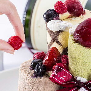 楽天市場 送料無料 新杵堂 ロールケーキタワー 9種のミニロール 18個セット 誕生日 ケーキ ギフト プレゼント 冷凍 新杵堂公式オンラインショップ