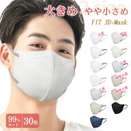 春夏新色＼爆売れ中／マスク 立体 大きめ 3dマスク 大きい サイズ 不織布 マスク やや小さめ バイカラー …
