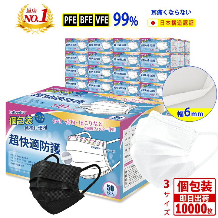 楽天市場】＼大量注文限定価格／【日本国内検品】マスク 不織布 個包装 