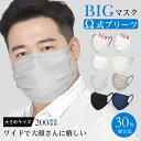 2個で5％OFF！国内特大★マスク 大きめ 冷感 立体 Ω式プリーツ 不織布マスク 大きいサイズ メンズ 黒 個包装 マスク 立体 カラーマスク 特大 使い捨てマスク 耳が痛くならない 男性用 白 グレー 三層構造 かっこいい 冬 飛沫防止 PM2.5 花粉対策 防塵 抗菌通気 99%カット