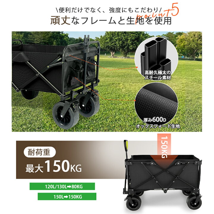 楽天市場】最新型！キャリーワゴン 3タイプ アウトドアワゴン 