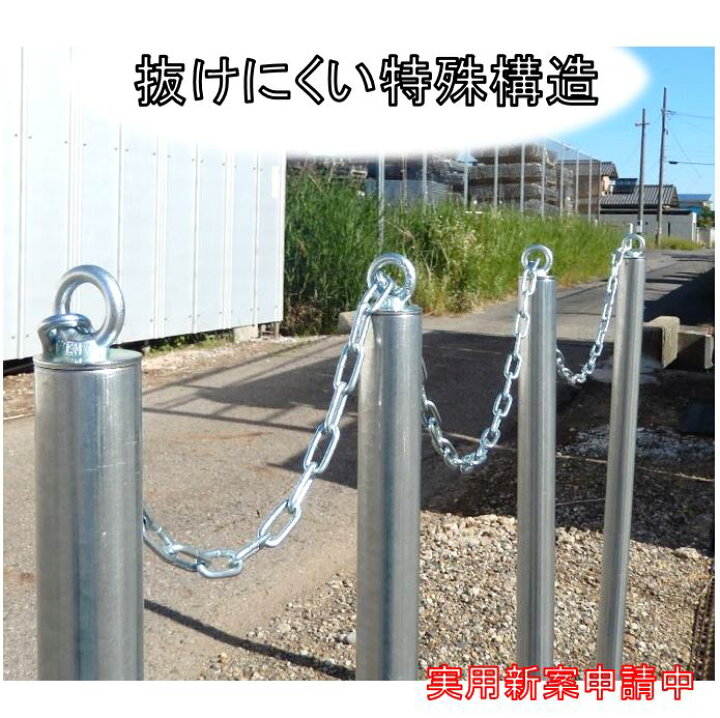 楽天市場】単管杭 外径48.6mm×厚さ2.4mm×長さ1.5M 2本セット 自在に 