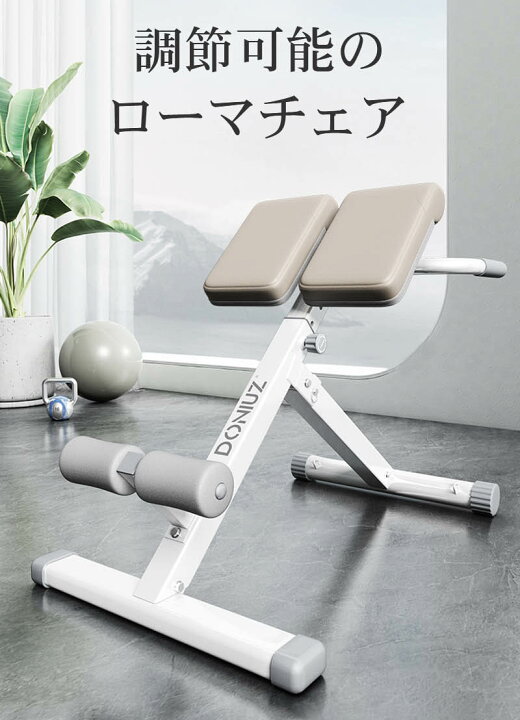 楽天市場】トレーニングベンチ ローマンチェア ハイパー 