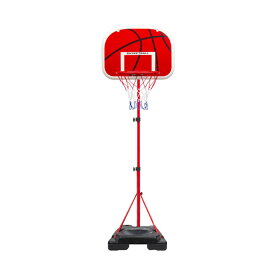 子供用 バスケットゴール バスケットボールセット 両用 高さ調整可能 2つボール付き 室内 屋外用 1.8Mタイプ