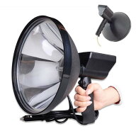 【数量限定】9インチ 直径240mm　100W HID サーチライト 集魚灯 作業灯 6000K 手持ち カニ漁 クラゲ漁 昆…