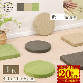 【4,300円→2,180円】クッション 低反発 椅子用 座布団 在宅ワーク イス クッション 丸 40cm おしゃれ 北欧 腰痛 チェアクッション 体圧分散 テレワーク フロアクッション 円形 クッション 大きい 厚手 チェアパッド 背もたれ クッション 丸椅子 角型 在宅勤務 滑り止め