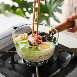 食品安全検測済 ミルクパン 片手鍋 ガラスパン ガラス鍋 ソースパン ミニパン ミニ鍋 ガラスポット ガラス製 クリア 透明 北欧風 耐熱ガ