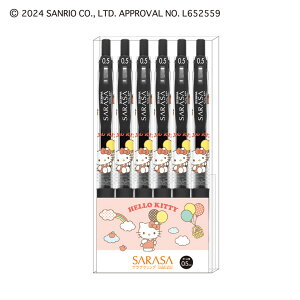 �T�����I�L�����N�^�[�Y SARASA�{�[���y��6�{�Z�b�g 0.5mm [ ���{�� �[�u�� �T���T�N���b�v �W�F���C���N ���{�[���y�� �u���b�N �m�b�N�� ���[�� �M�L�� �n���[�L�e�B �N���~ �V�i�����[�� ��