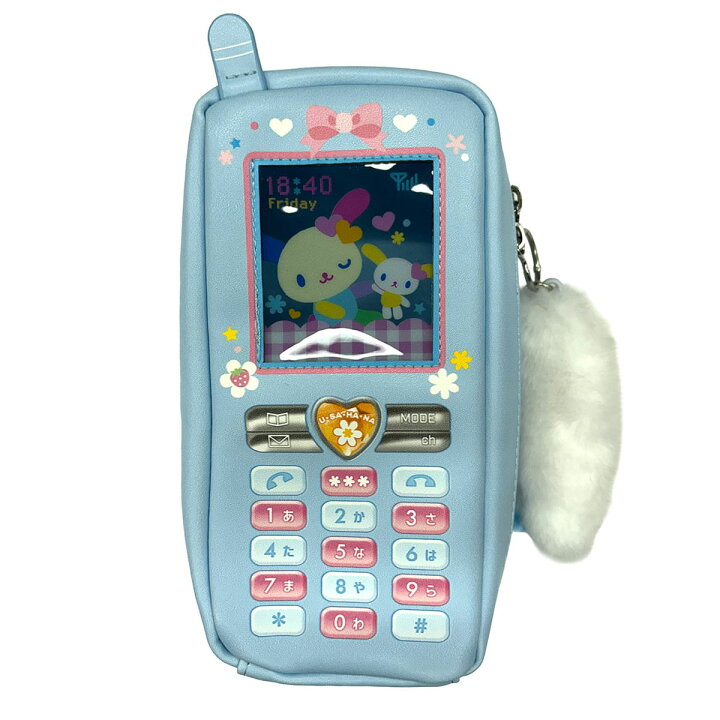 楽天市場】ウサハナ ガラケー型ペンケース [ 筆箱 ペンポーチ 携帯電話 