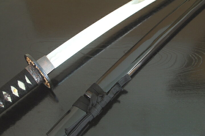 楽天市場】模造刀 黒呂鞘（大刀） 職人が丹念に製造。 コスプレの 