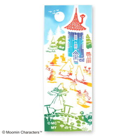 【注染手ぬぐい MOOMIN】 ムーミン注染手ぬぐい お家へ帰ろう[ 日本製 手拭い てぬぐい タペストリー Moomin 楽しいムーミン一家 ムーミングッズ 宮本 ] sps