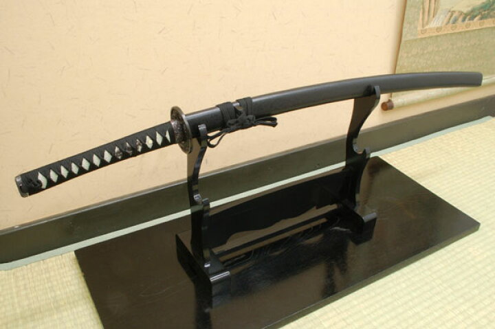楽天市場】模造刀 上黒石目（大刀） 職人が丹念に製造。 コスプレの 