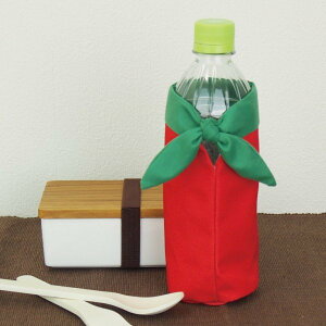 【保冷ペットボトルカバー】 YAOYA ボトルホルダー トマト [ 野菜 tomato トマト 赤 レッド ペットボトルカバー 水筒 マイボトル ボトルホルダー 500ml 600ml 保冷 アルミ 洗える かわいい ランチ お