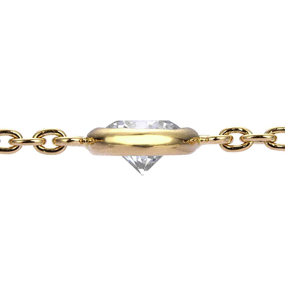 楽天市場】K18 7石 ダイヤモンド ブレスレット 1.4ct（0.2ct×7） Grand
