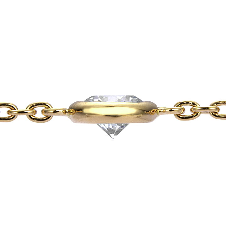 楽天市場】K18 7石 ダイヤモンド ブレスレット 1.4ct（0.2ct×7） Luxe  
